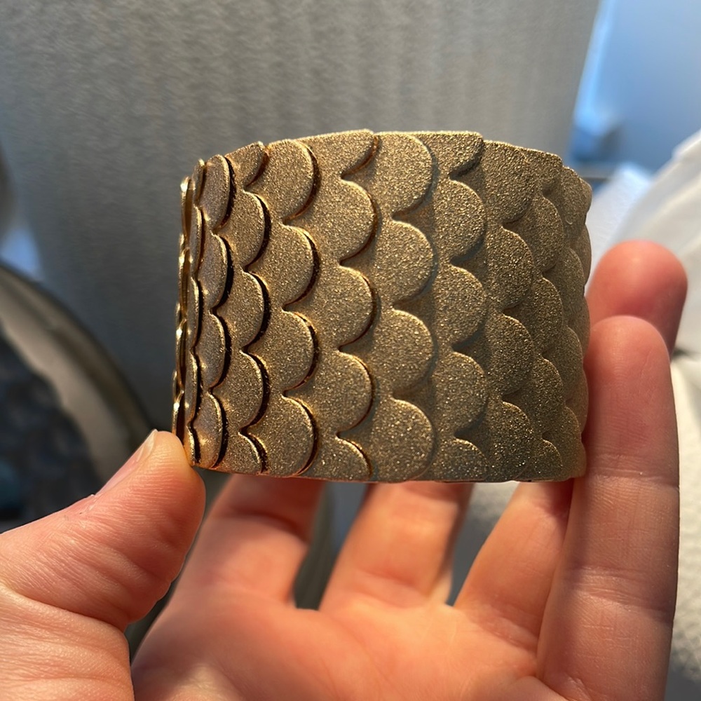 Gold cuff